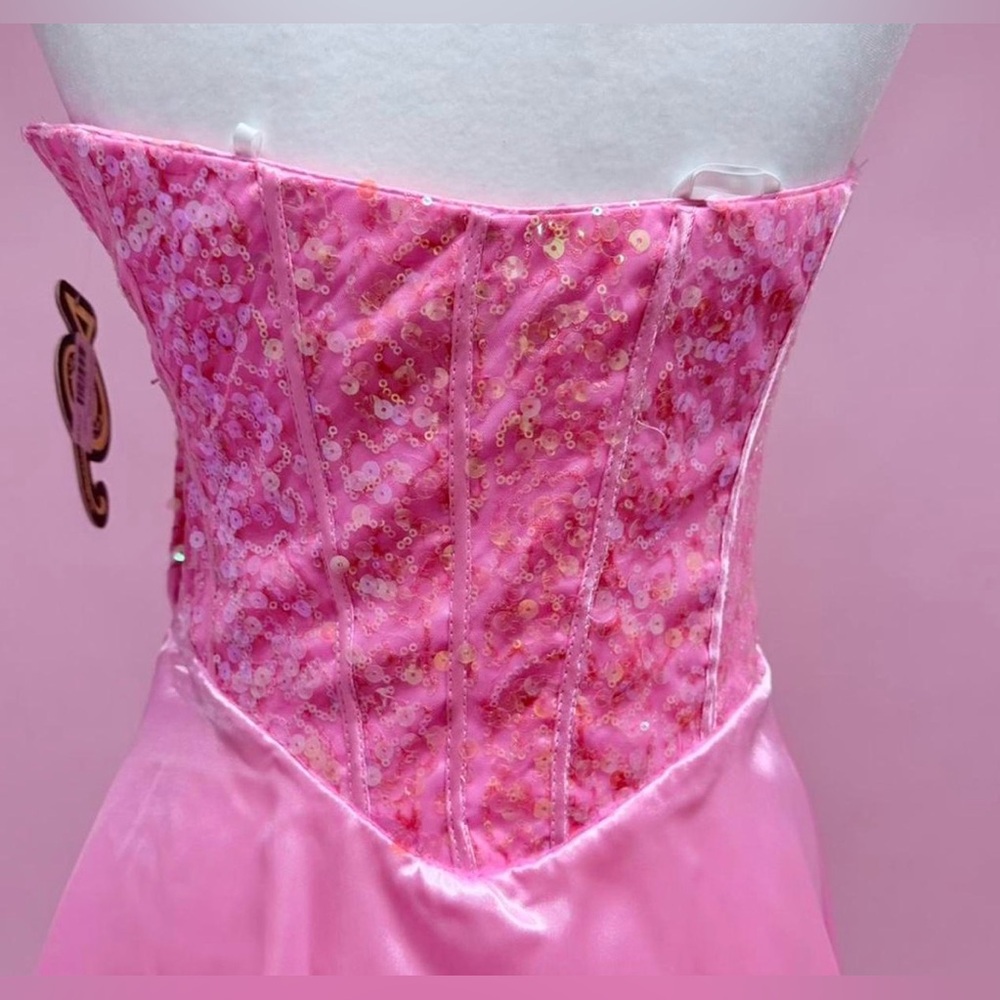 DEAL OF THE WEEK- Pink Strapless Dress - Picture 4 of 7